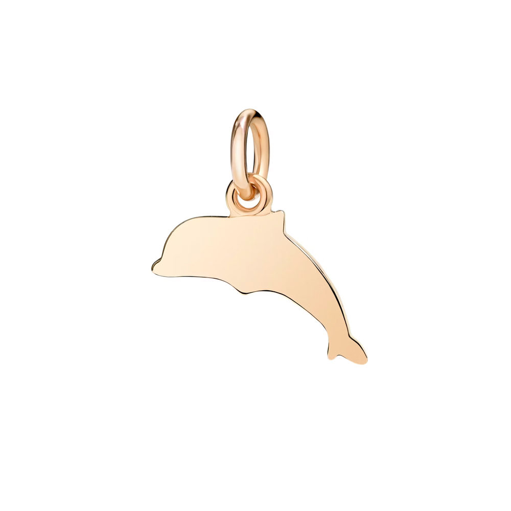 Ciondolo Delfino oro rosa - DoDo