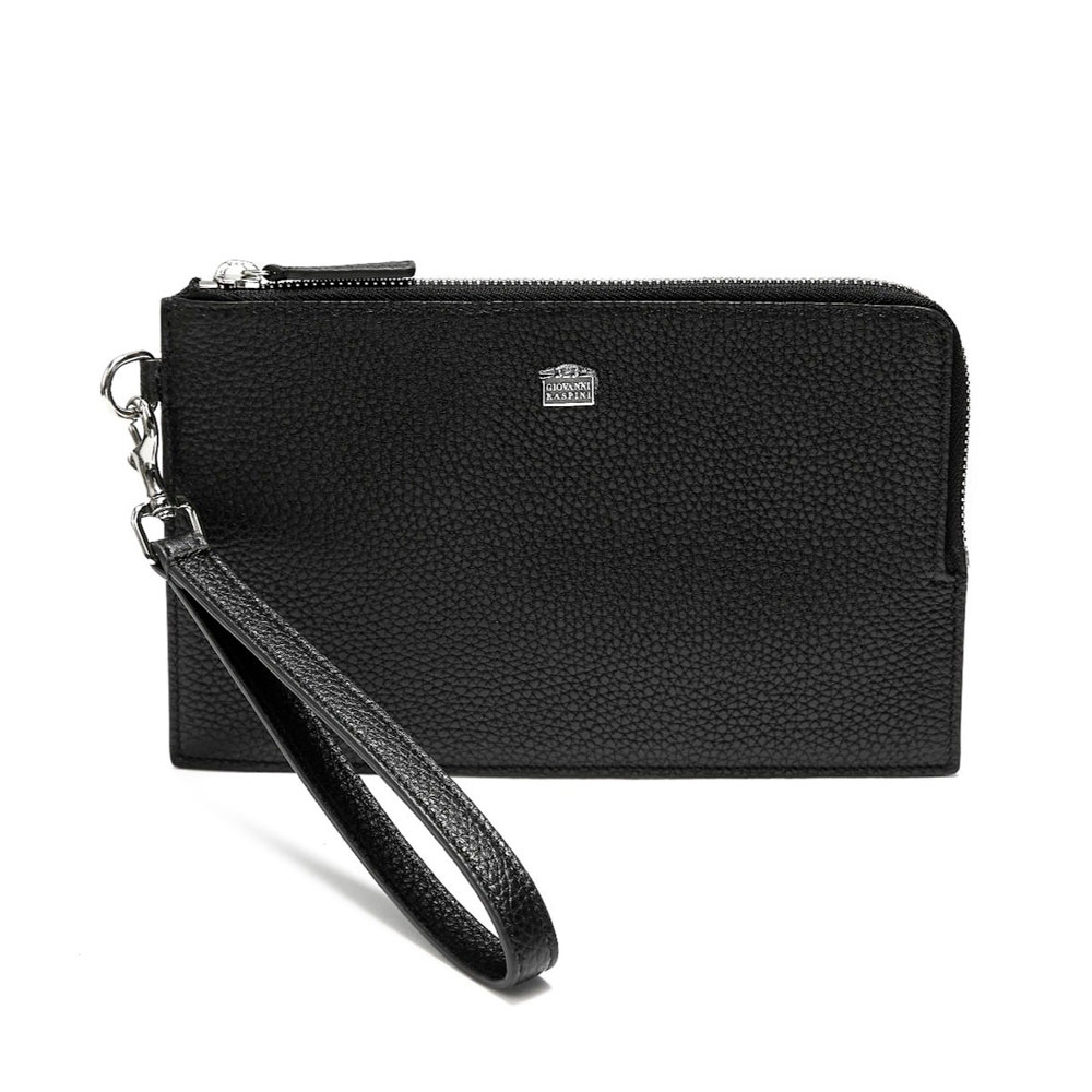 Pouch pelle goffrata - Giovanni Raspini
