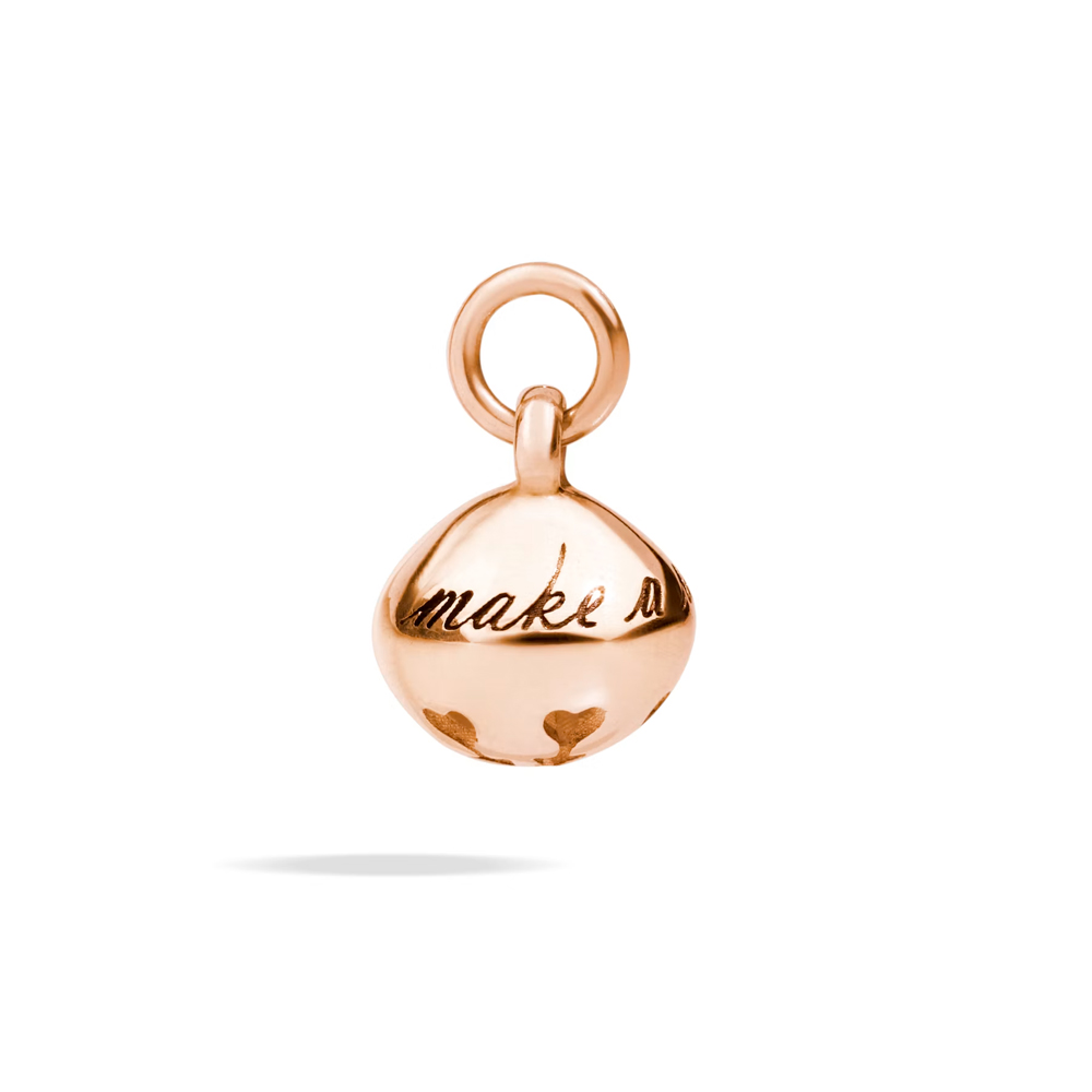 Ciondolo Campanello Oro Rosa - DoDo