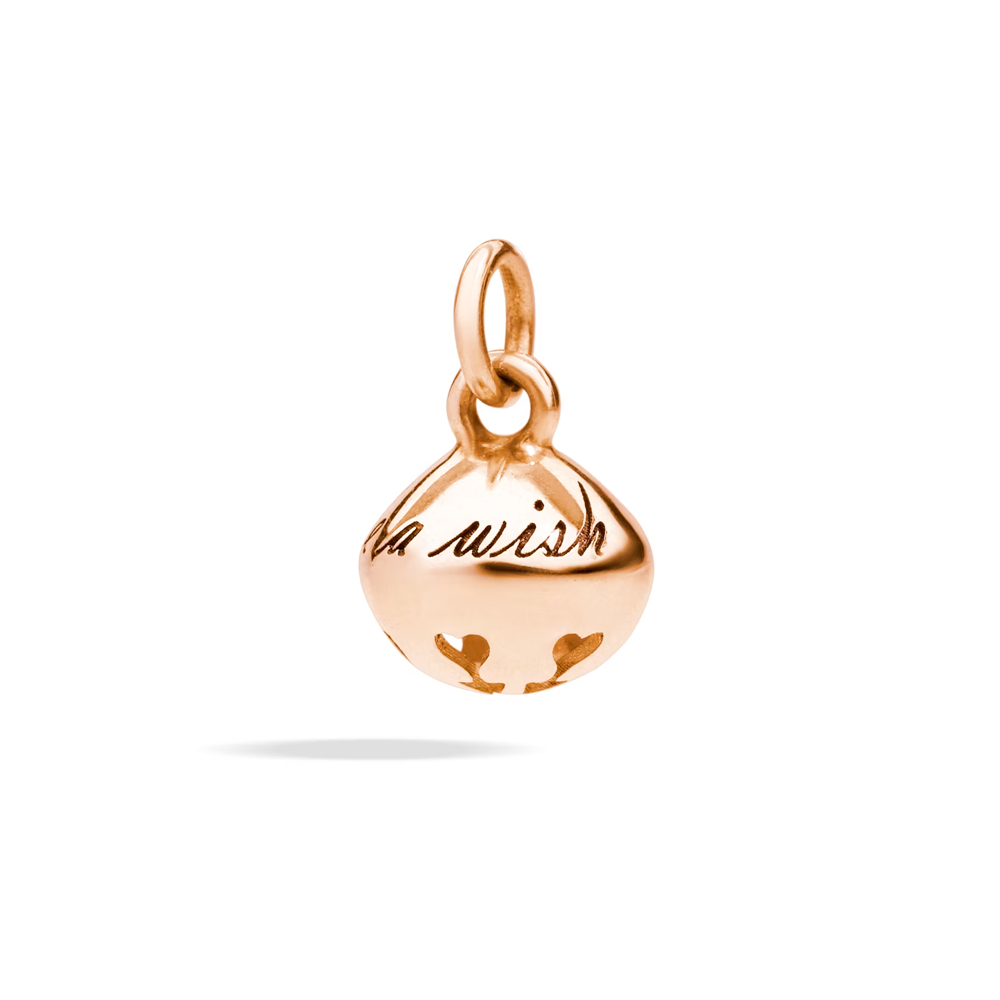 Ciondolo Campanello Oro Rosa - DoDo - immagine 2